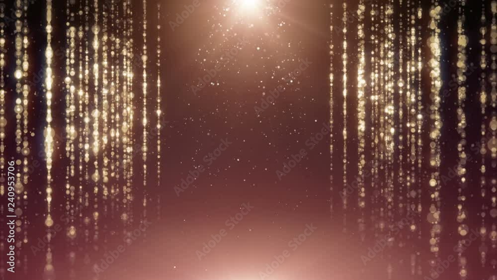 awards golden lights background
