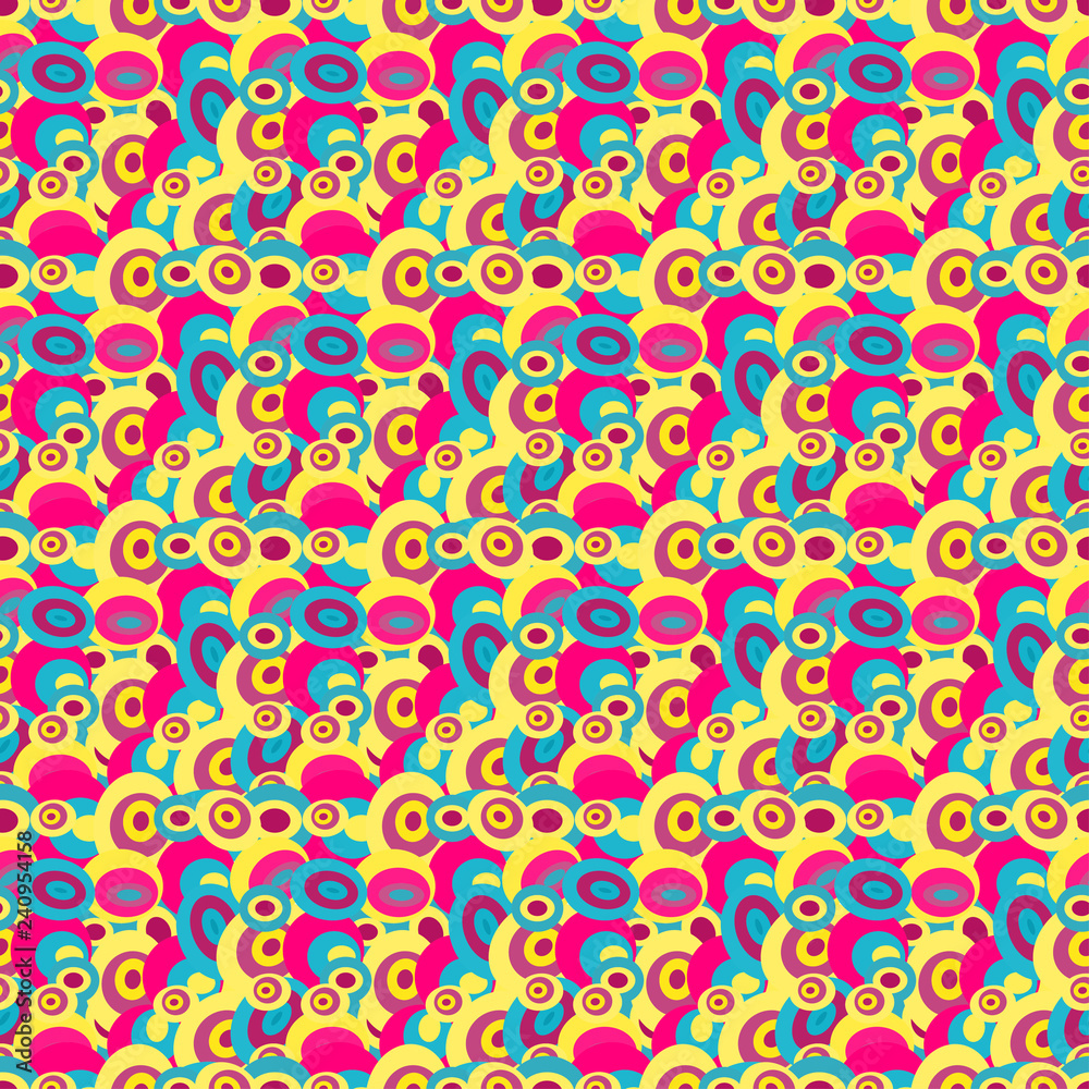 circles in retro style seamless pattern circles in retro style seamless pattern