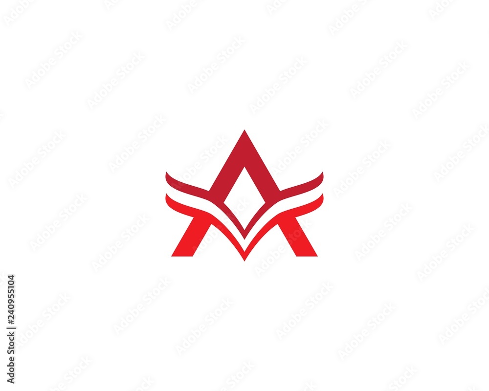 A letter logo vector icon illustration A letter logo vector icon illustration
