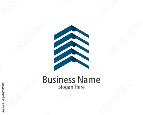 Building logo icon illustration