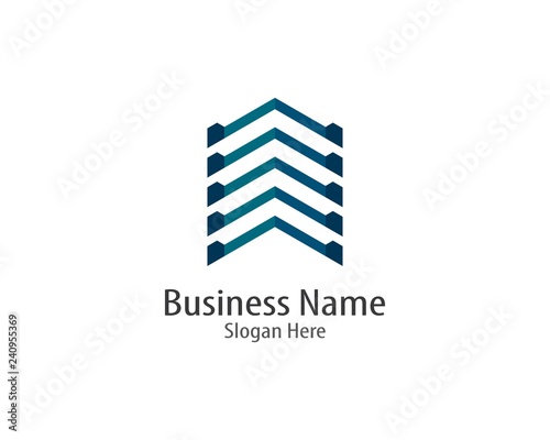 Building logo icon illustration