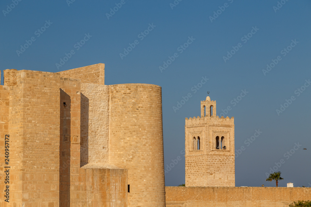 Medieval Kasbah of Monastir city, Tunisia