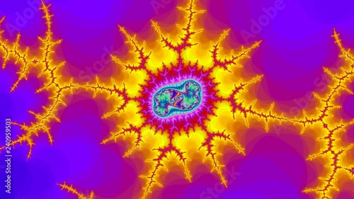 Flight thru the amazing fractal abstract colorful background fractal high resolution