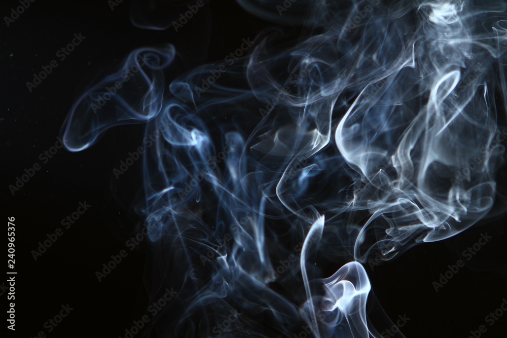 wonderful abstract light bright smoke on dark background.