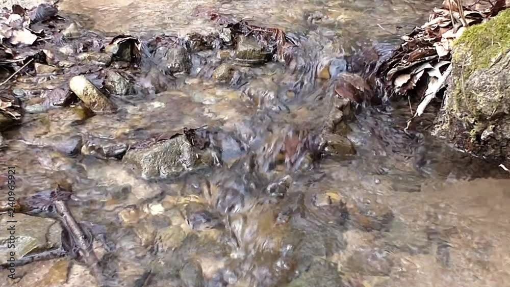 Flowing clear water through the wide country Flowing clear water through the wide country