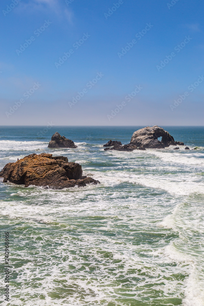 Seal Rock off the Californian coast, near San Francisco Seal Rock off the Californian coast, near San Francisco