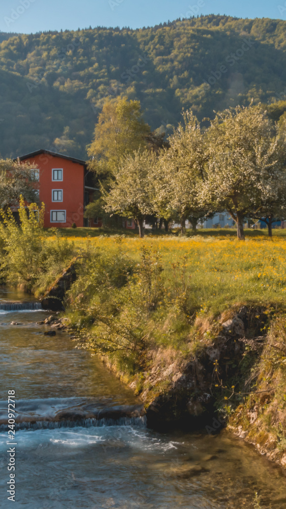 Smartphone HD wallpaper of beautiful view near Bergen - Bavaria - Germany Smartphone HD wallpaper of beautiful view near Bergen - Bavaria - Germany