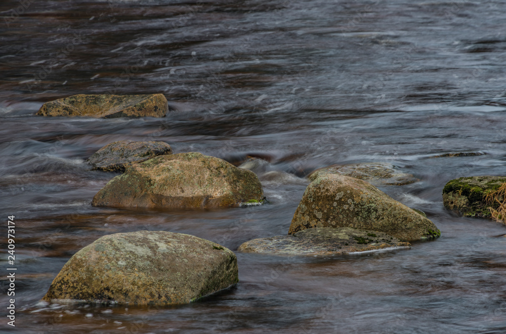 Roklansky creek near Modrava village in national park Sumava Roklansky creek near Modrava village in national park Sumava