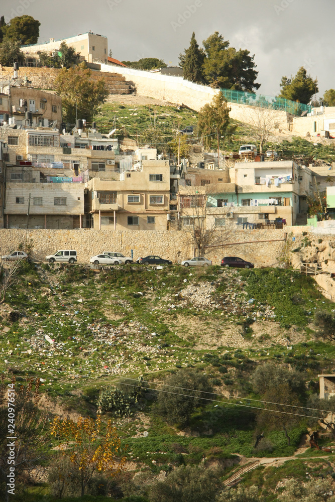 Arab neighborhoods of eastern Jerusalem