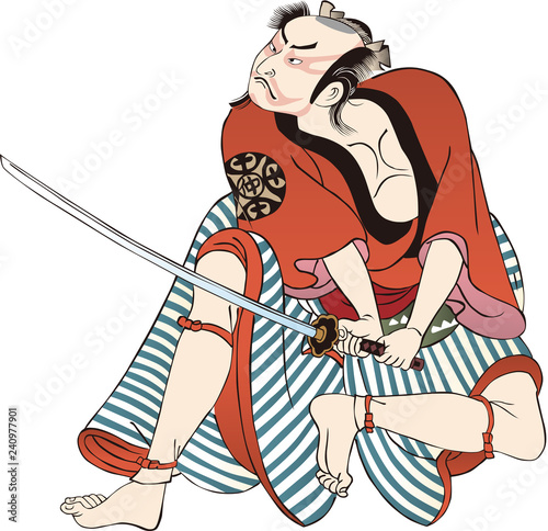 浮世絵　武士　その2
