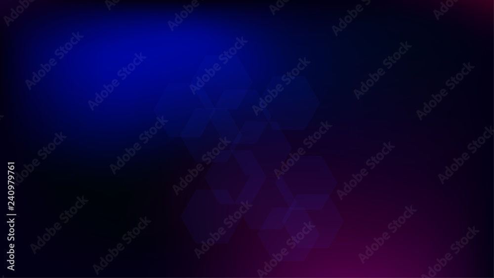 Obraz premium Blockchain Technology Background. Blue Digital Pattern. Bussines Concept Banner. Blockchain Vector Concept Illustration. Vector Technology Blockchain Background.