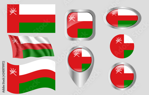 Free Download Flag of Oman - GFXLoad