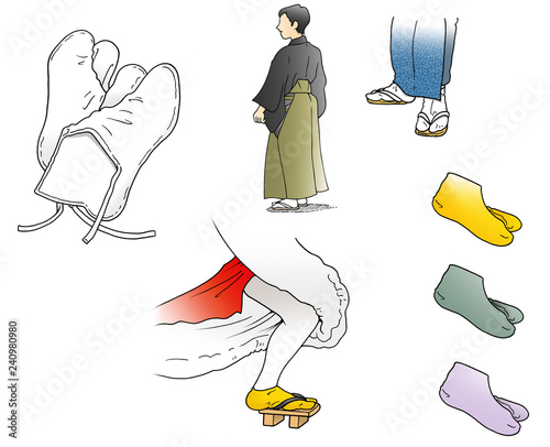 足袋 Stock イラスト Adobe Stock