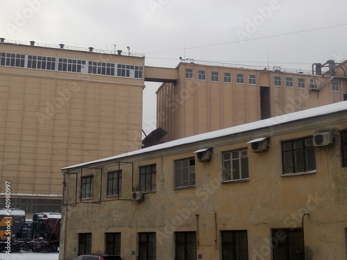 Factory building in Russia