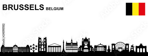Brüssel Silhouette