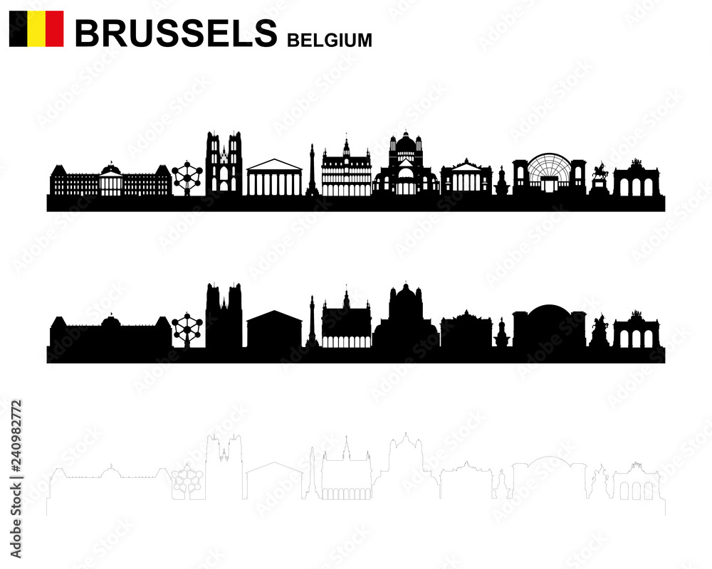 Brüssel Skyline