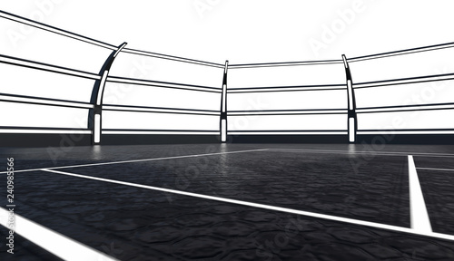 3d tennis court © VIAR PRO studio