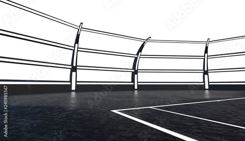 3d tennis court © VIAR PRO studio