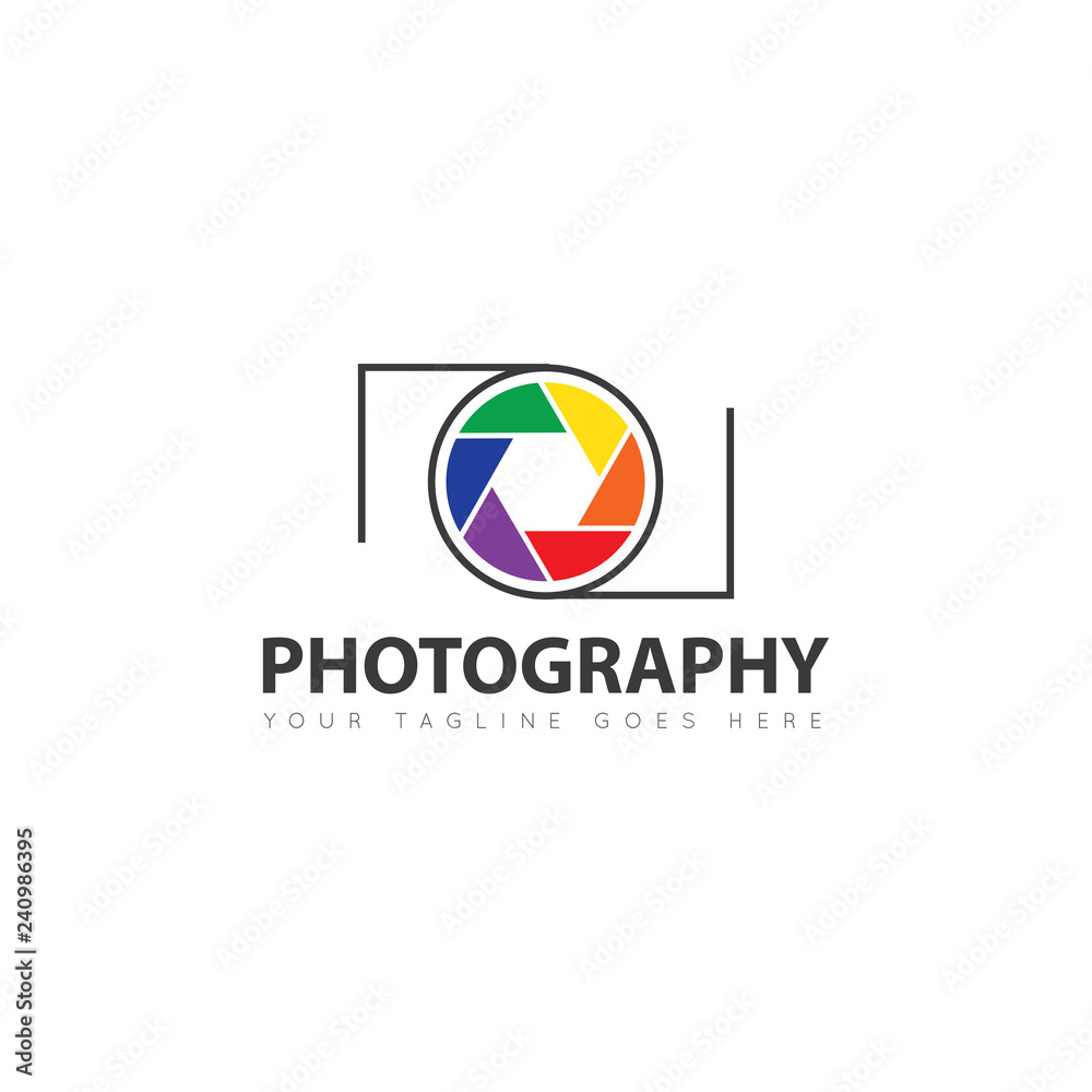 camera photography logo and icon vector design template camera photography logo and icon vector design template