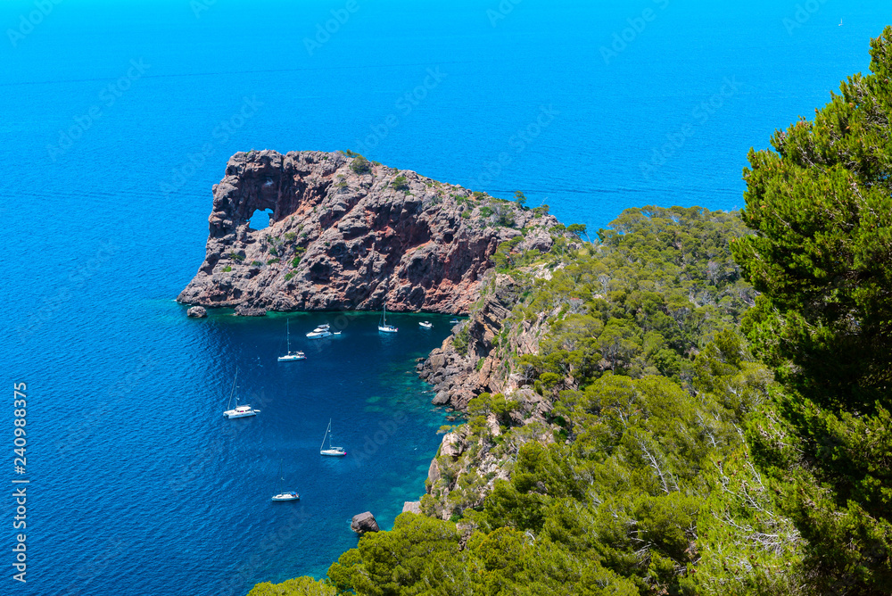 Sa Foradada Cape, North coast of Majorca, Spain Sa Foradada Cape, North coast of Majorca, Spain