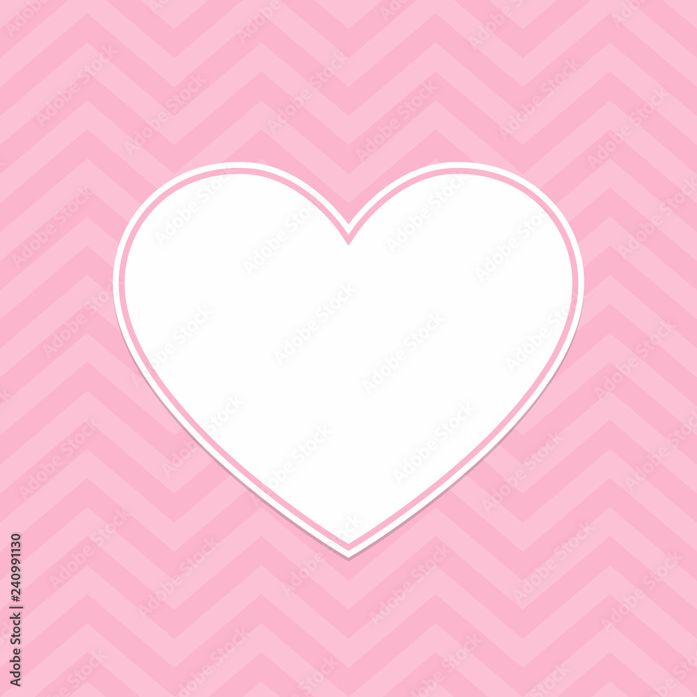 Valentine Day Pink Hearts Geometric Seamless Background , Pattern , Texture for rapping paper , cards , invitation , baners and decoration . Useful new year , wedding , christmas and marriage designs 