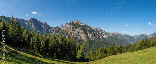 Landschaft im Karwendel Gebirge in Tirol / Österreich