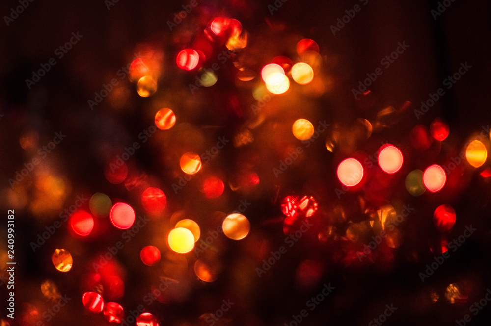 christmas bokeh background