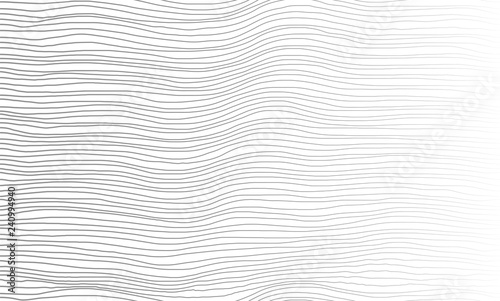 Vector Illustration of the seamless pattern of gray and white lines abstract background. EPS10.