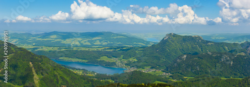 Panorama  Salzburger Land im Sommer