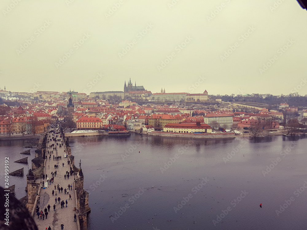 Prague panorama/old town /Prague