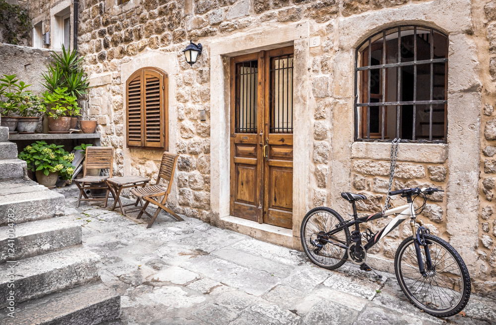 Dubrovnik old town scenic in Croatia Dubrovnik old town scenic in Croatia