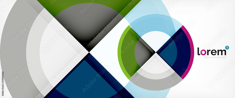 Multicolored round shapes abstract background Multicolored round shapes abstract background