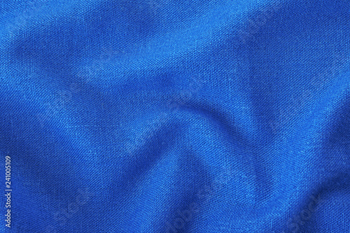 Texture of textile table napkin, closeup view
