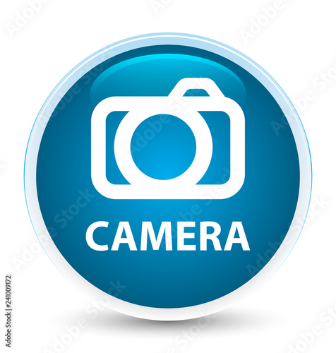 Camera special prime blue round button
