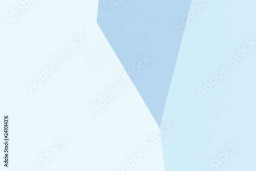Icy blue abstract geometrical background with Water, Iceberg, Non-Photo Blue colors, watercolor paper texture