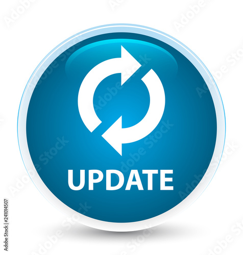 Update special prime blue round button