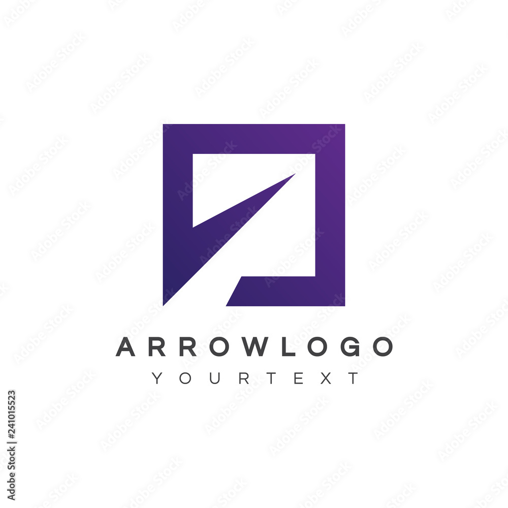 arrow logo design