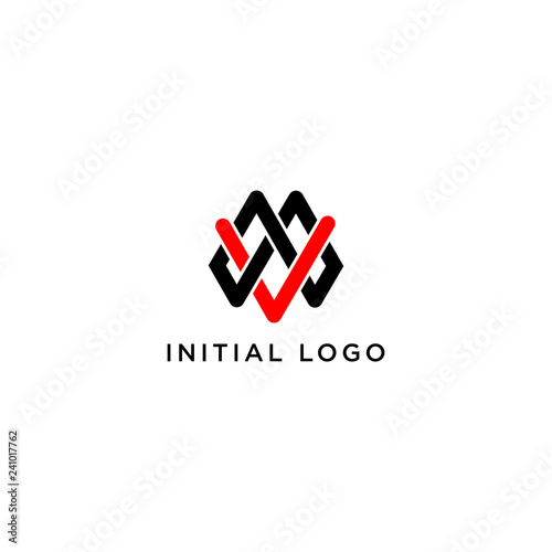 VM Initial Logo - Vector