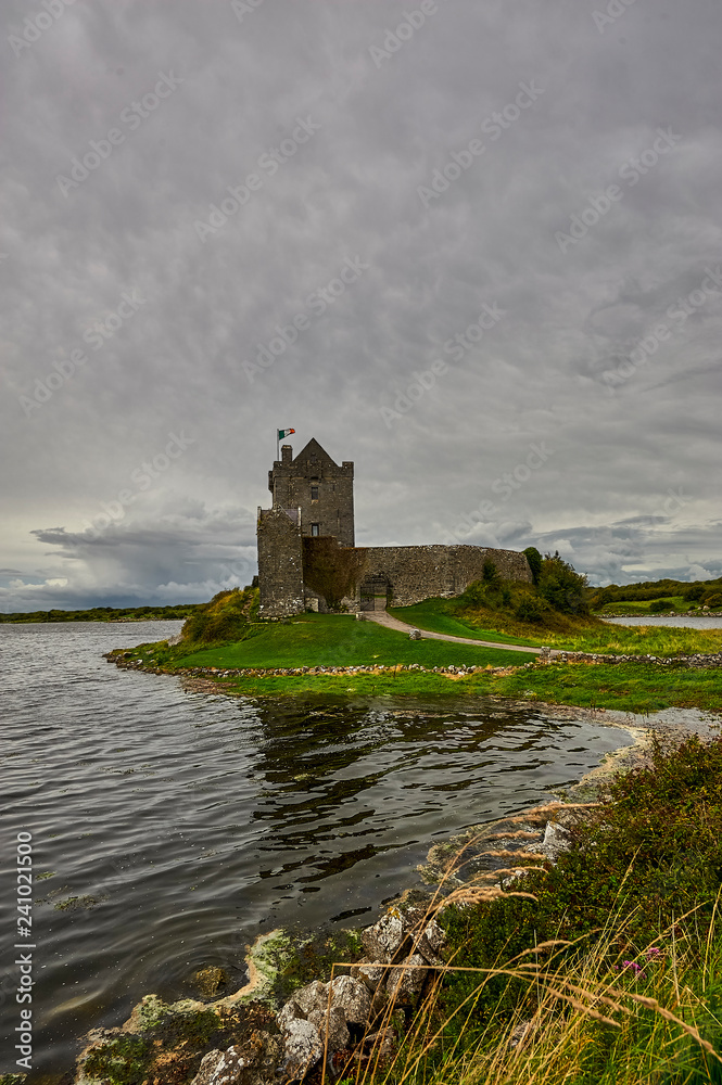 Dunguaire castle near Kinvarra in Co. Galway, Ireland, Europe