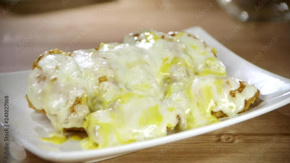 fried chicken with melt cheese fried chicken with melt cheese