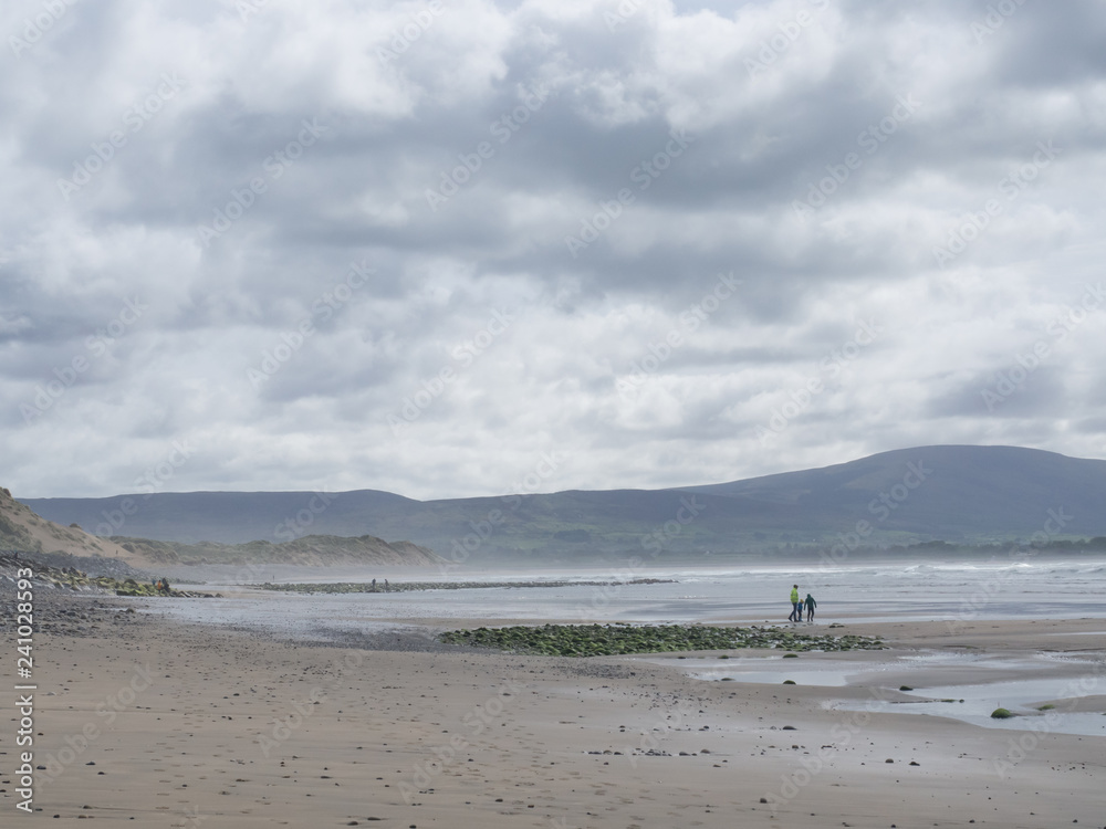 Irland Strandhill Strandpanorama im County Sligo