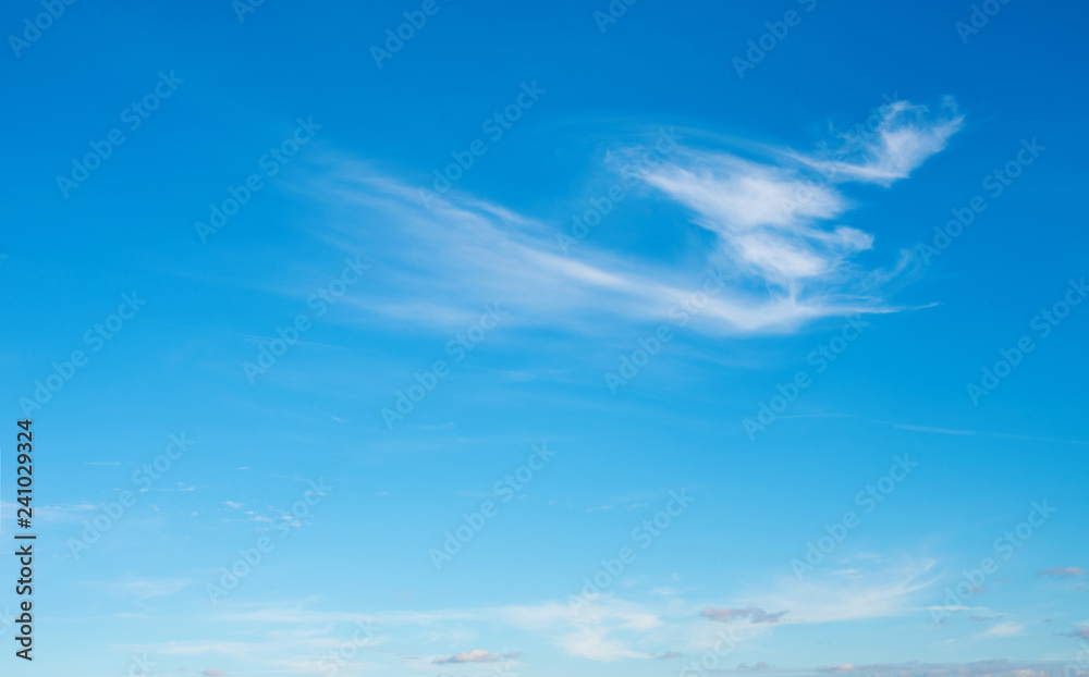 White clouds in blue sky. White clouds in blue sky.