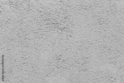 Gray Concrete Wall Texture. Raw Plaster Wall Background.