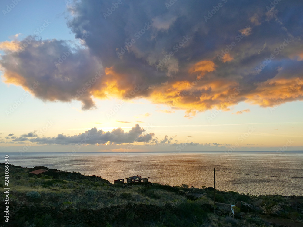 Coastal landscape Las Puntas, El Golfo, El Hierro, Canary Islands, Spain