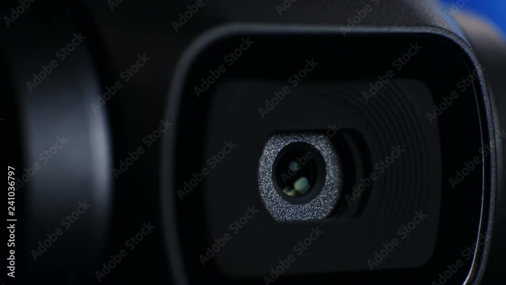 Gimbal camera on background bokeh Gimbal camera on background bokeh