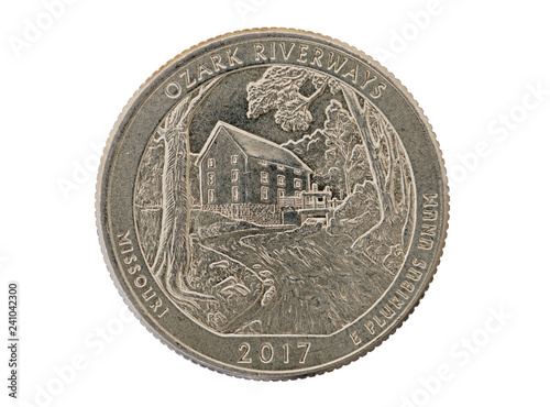 Ozark Riverways Commemorative Quarter Coin photo