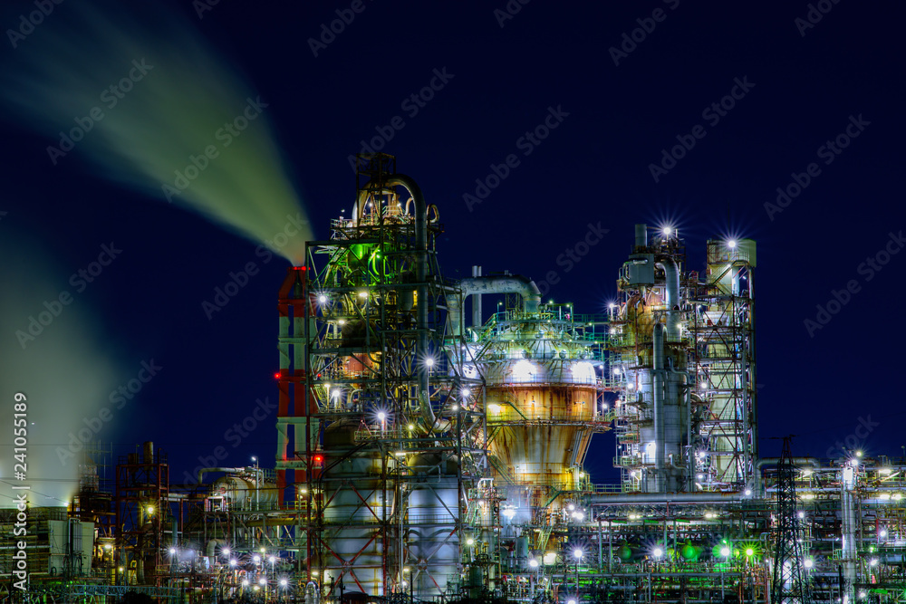 Obraz premium 工場夜景