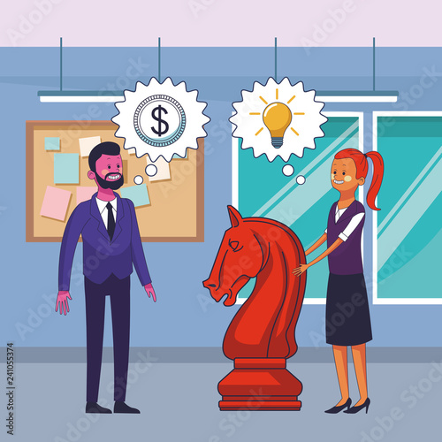 business coworkers executives