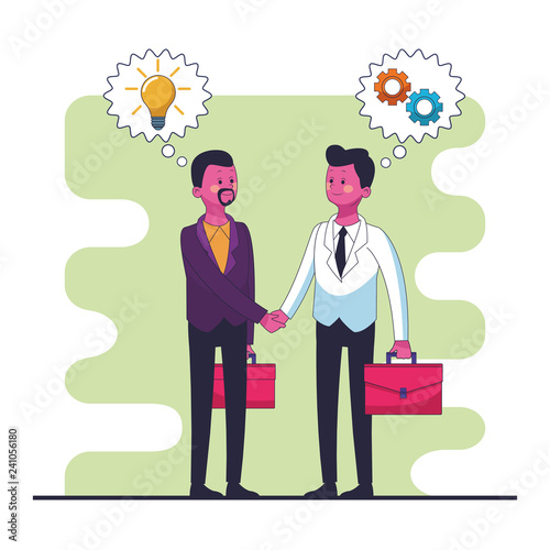 business coworkers executives