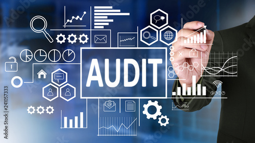 Audit in Business Concept